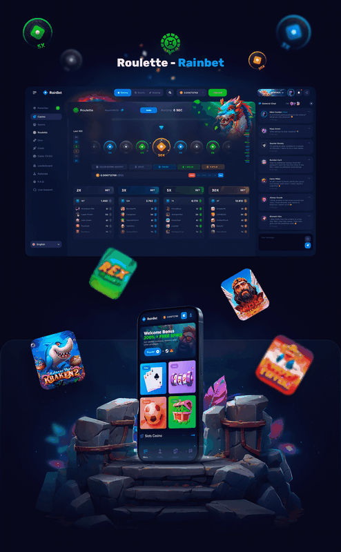 Rainbet Live Casino Site